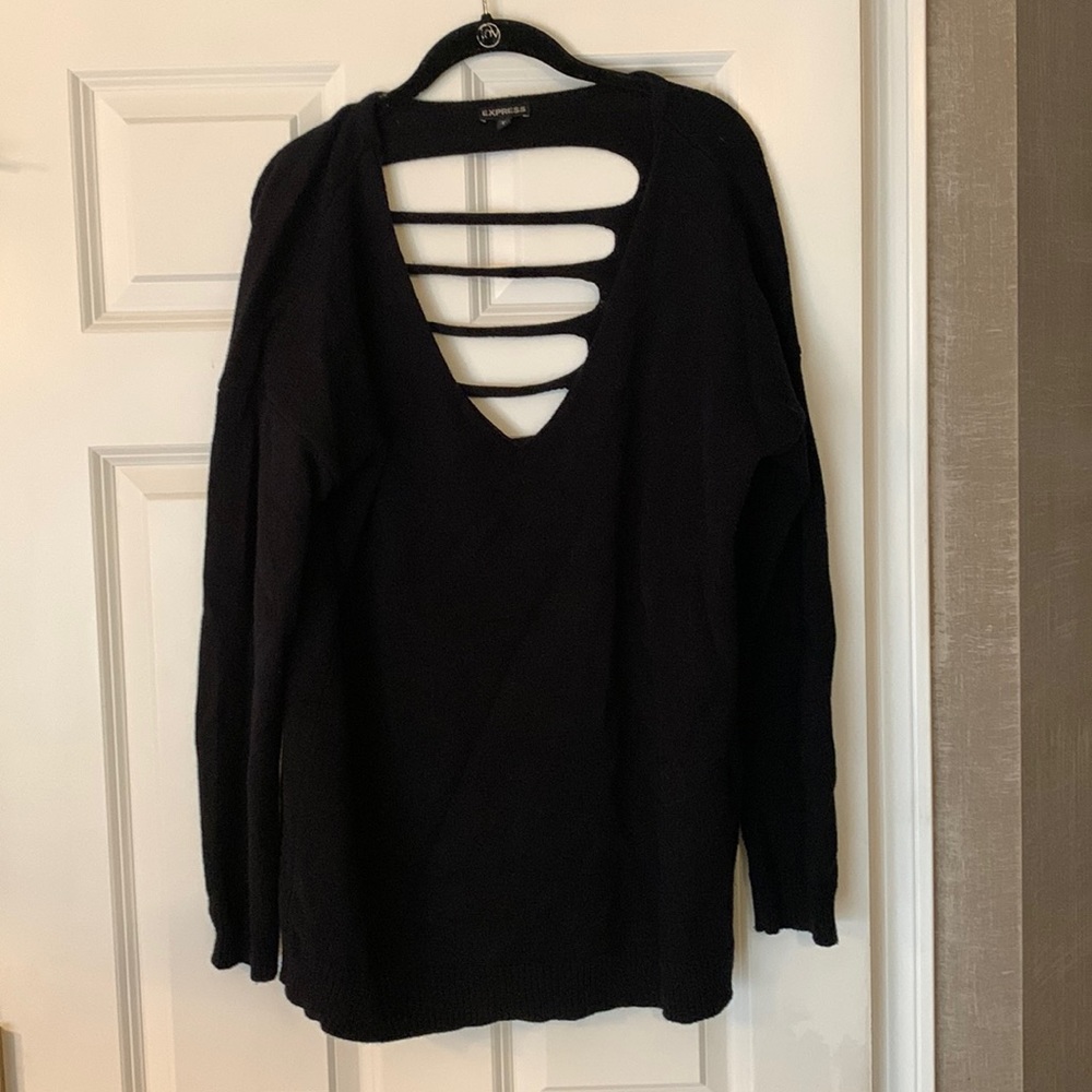 Black sweater